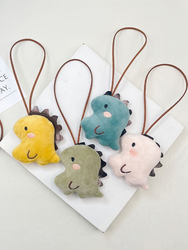 Niedlicher Dinosaurier-Namensschild-Taschenanhänger-2